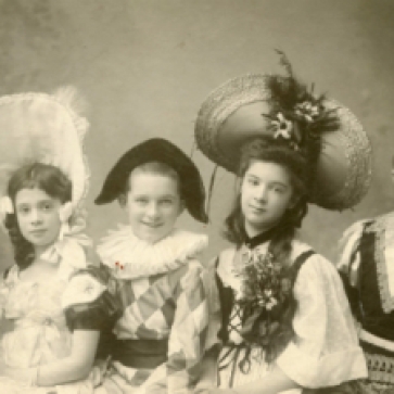 Family Costume Party 1905